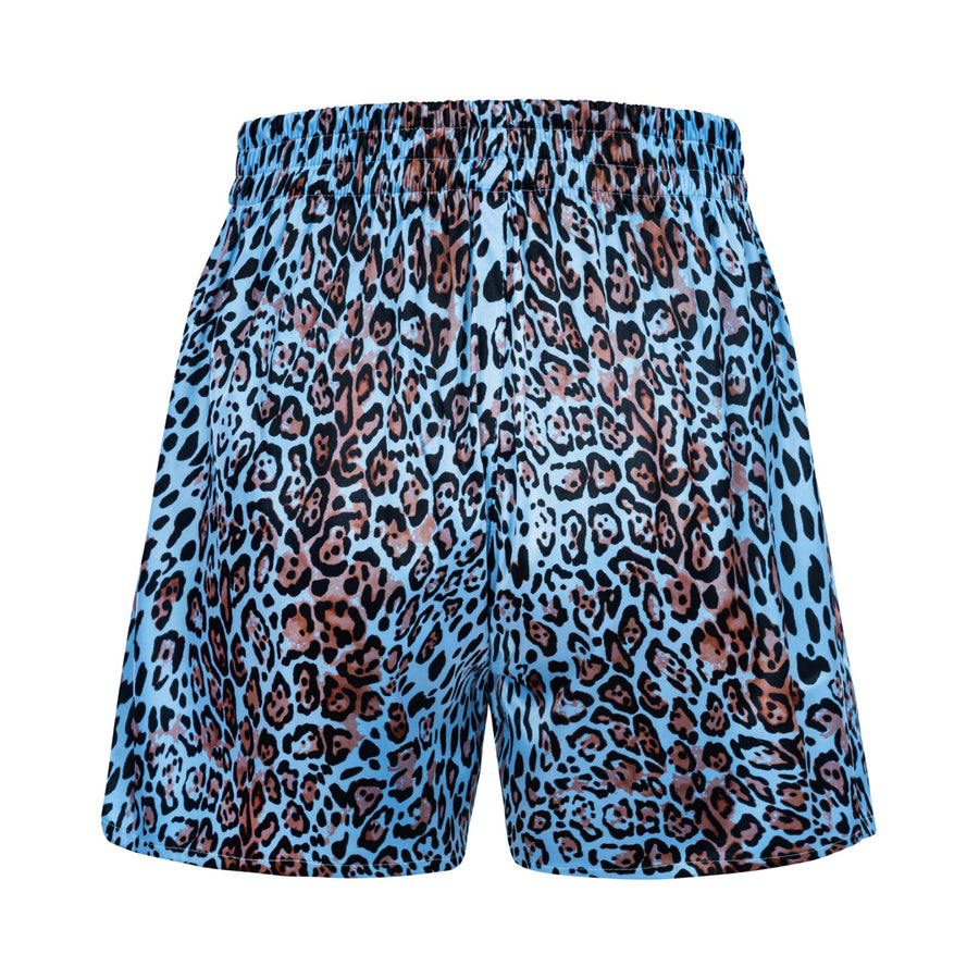 BOXER SHORTS UNTAMED BLUE LEOPARD