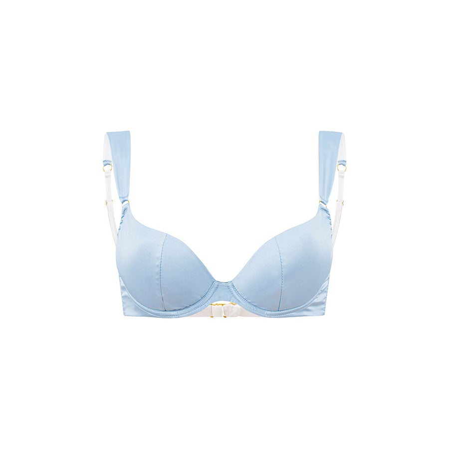 SATIN BRA Blue Crush