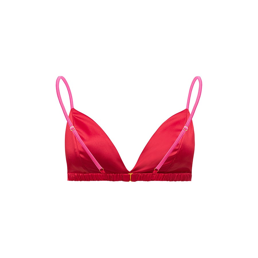 SATIN BRALETTE French Kiss