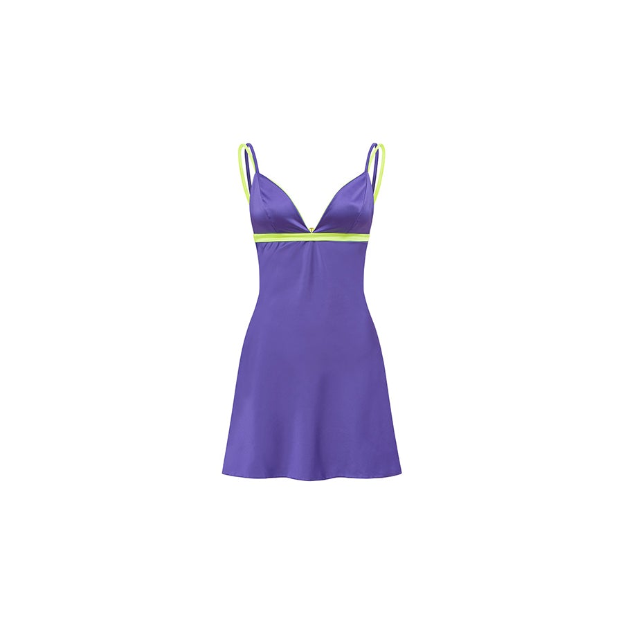 SLIP DRESS  Purple Rain