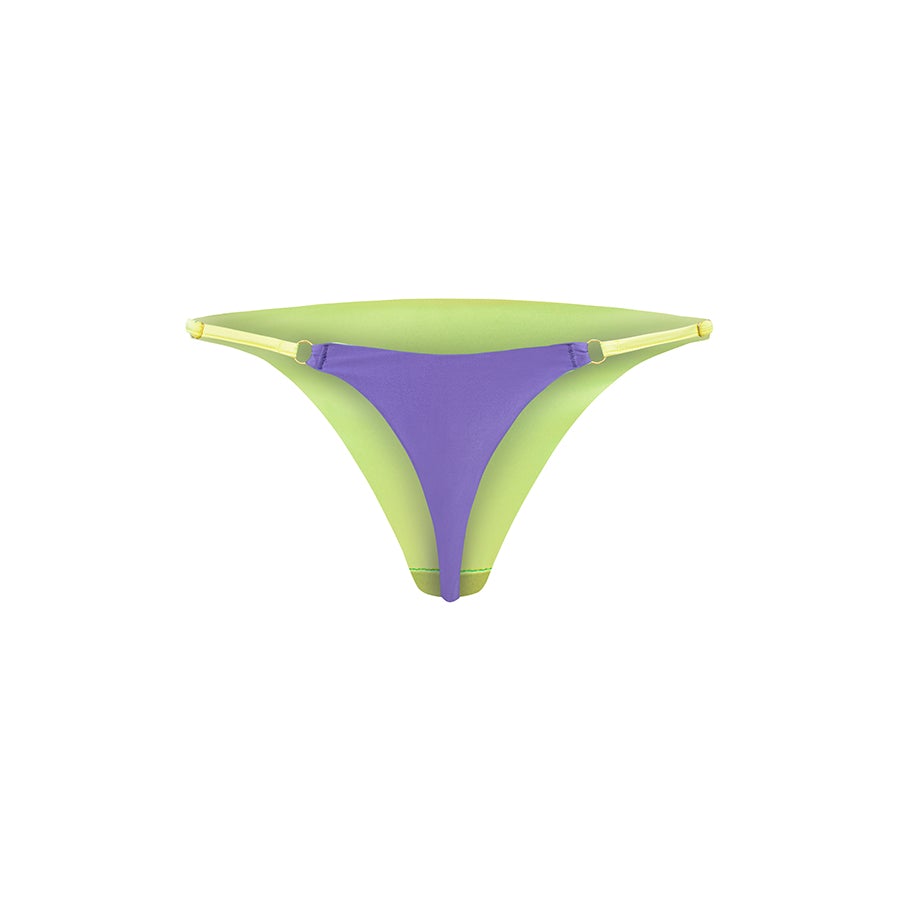 SATIN ADJUSTABLE BRIEFS  Purple Rain