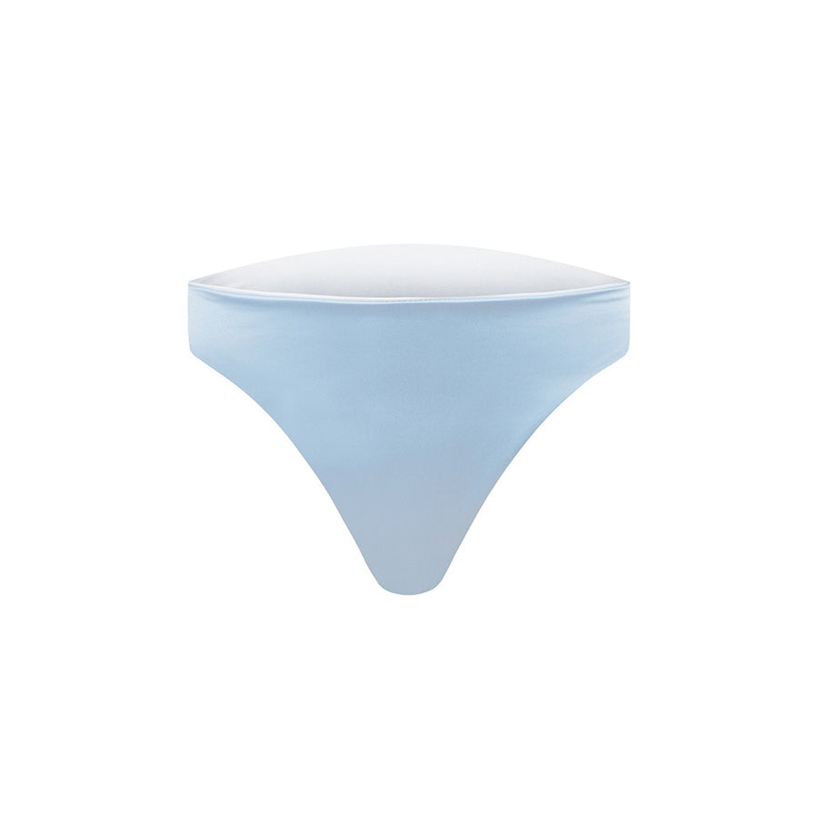 SATIN HIGH WAIST BRIEFS  Blue Crush